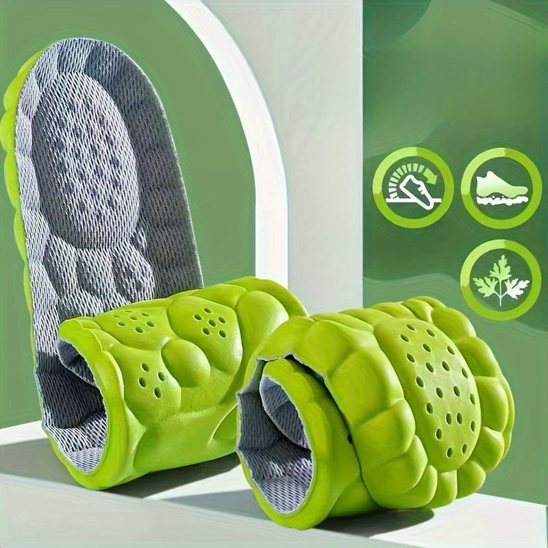 Orthopedic Elastic Insoles – Breathable Arch Support with Shock-Absorbing Heel