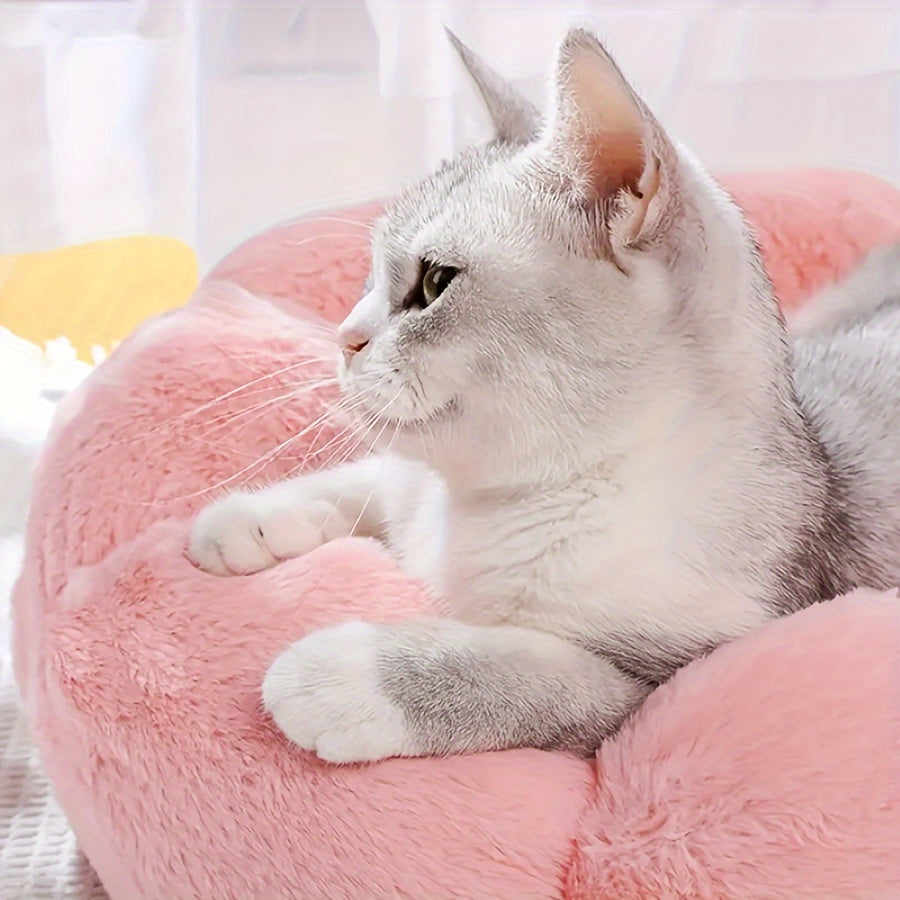 Flower-Shaped Pet Bed