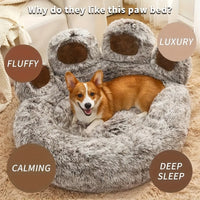Paw Shape Pet Bed
