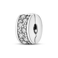 925 Silver Color Star Moon Heart Safety Chain CZ Beads Angle Wing Pendant Fit Bangle Charms Bracelet DIY Women Original Jewelry