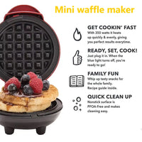 Multi Functional Mini Waffle Sandwich Cake Maker, Breakfast Cooking Machine, Dessert Making Machine, Toaster, Kitchen Utensils