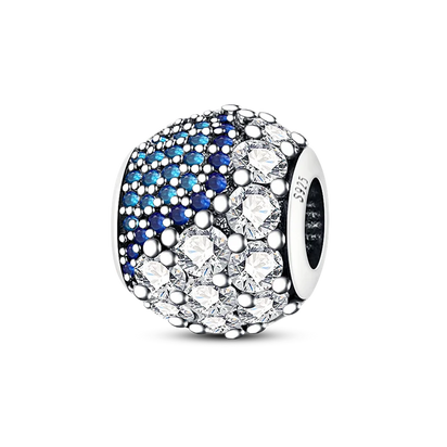 Original Breloque Charms Silver 925 Sparkling CZ Zircon Charm Beads fit plata de ley Original Bracelet DIY