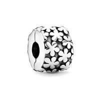 New Classic Shiny Love Stars Clip Beads Pendant Fit Original Pandora Bracelet DIY Jewelry Clasp Charm 925 Sterling Silver plated