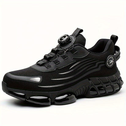 Men's Safety Work Boots with Steel Toe and Air Cushion Sole