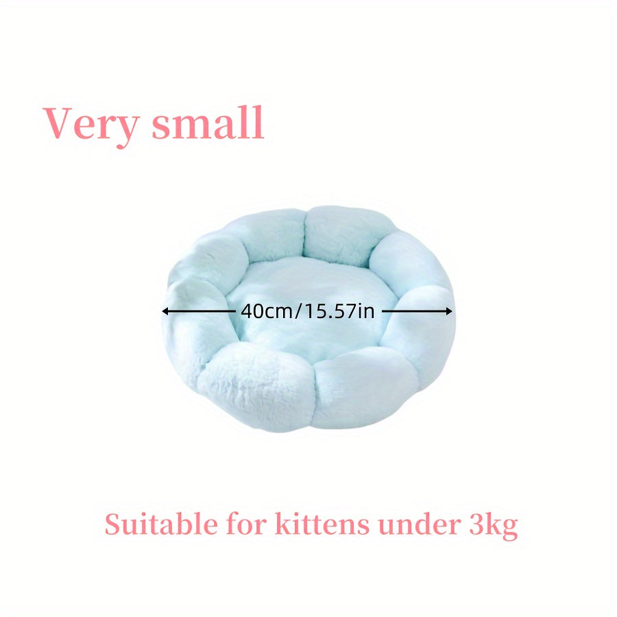 Flower-Shaped Pet Bed